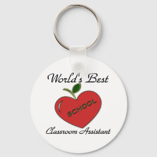 Beste Classroom Assistant ter wereld Sleutelhanger