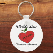 Beste Classroom Assistant ter wereld Sleutelhanger (Voorkant)