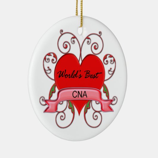 Beste CNA ter wereld Keramisch Ornament (Rechts)