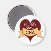 Beste CNA ter wereld Magneet (Voorkant / Achterkant)
