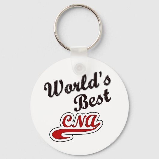 Beste CNA ter wereld Sleutelhanger (Voorkant)