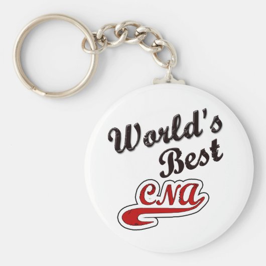 Beste CNA ter wereld Sleutelhanger (Voorkant)