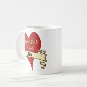 Beste CNA van de werelden Koffiemok (Voorkant links)