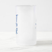 Beste coach altijd leuk, gepersonaliseerd cadeau b matglas bierpul (Center)