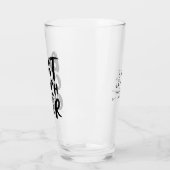 Beste coach altijd leuk, persoonlijke cadeausport glas (Links)