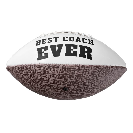 Beste coach altijd naam team jaar zwart wit american football (Gedraaid 270)
