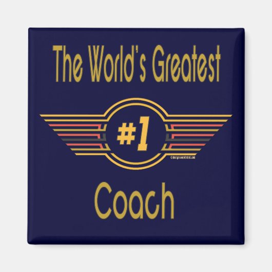 Beste coach cadeaus magneet (Voorkant)