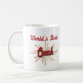 Beste coach-cadeaus van de wereld koffiemok (Links)