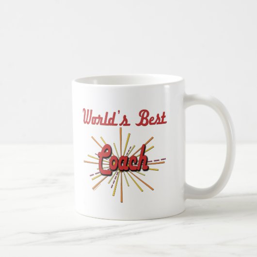 Beste coach-cadeaus van de wereld koffiemok (Rechts)