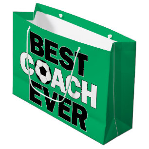 beste coach elke Voetbal coach Sportpartij Groot Cadeauzakje