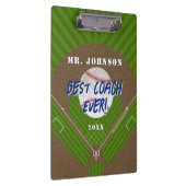 Beste coach Ever Honkbal Klembord (Rechts)