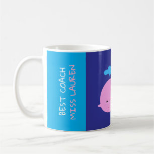 Beste coach Mok met naam, Schattigee Whale Coffee