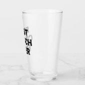beste coach Oog bier glas (Links)