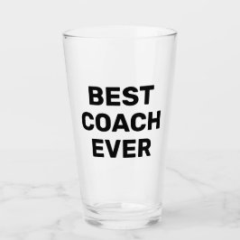 beste coach Oog bier glas