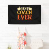 Beste coach ooit cadeau voor sportcoach spandoek (Insitu)