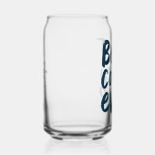 Beste coach ooit leuk marine gepersonaliseerde spo blikvorm glas (Rechts)