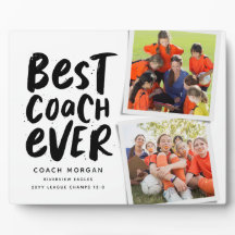 Beste coach ooit twee fototeam bedankt u