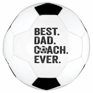Beste coach Pap Vaderdag Voetbal Sport Gift