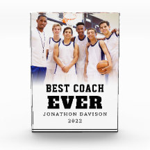 Beste coach per naam Overlay van de Foto Team