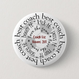 beste coach ronde button 5,7 cm
