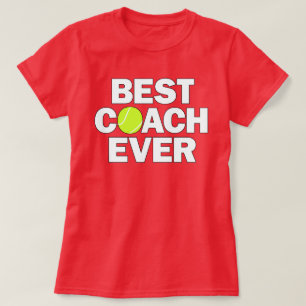 Beste coach van Tennis voor vrouwen in alle sport T-shirt