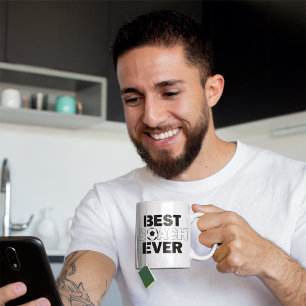 BESTE COACH voetbal coach EVER Soccer Team Sports Koffiemok