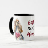 Beste Cocker Spaniel Hond Mam Mok (Voorkant links)