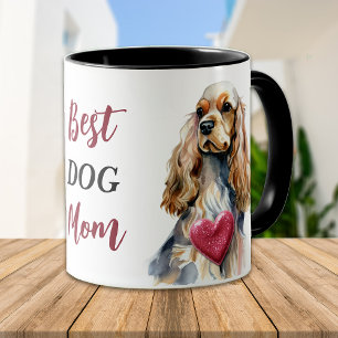 Beste Cocker Spaniel Hond Moeder Mok