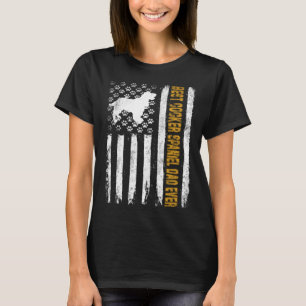 Beste Cocker Spaniel Hond Papa Ooit Amerikaanse Vl T-shirt