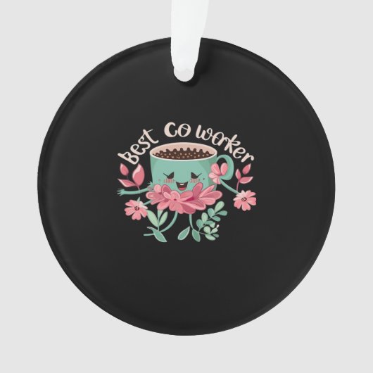 Beste collega, Collega Gift, Beste collega Gift Ornament (voorkant)