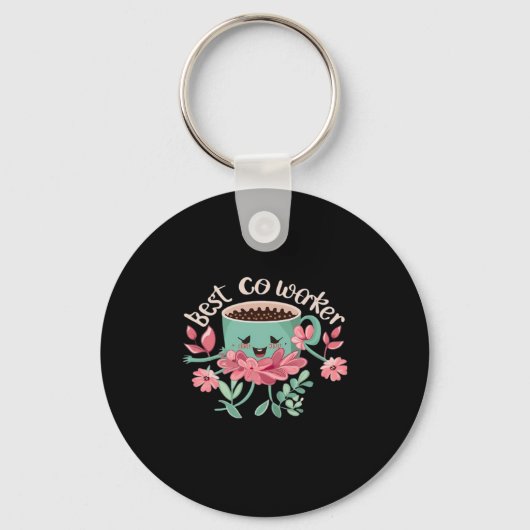 Beste collega, Collega Gift, Beste collega Gift Sleutelhanger (Voorkant)