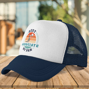 Beste collega door Par Custom Retro Golf Trucker Pet