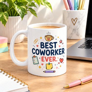 Beste Collega Ooit Grappig Kantoor Waardering Coff Koffiemok