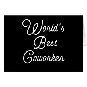 Beste collega ter wereld