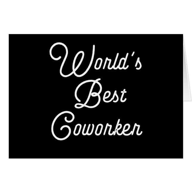 Beste collega ter wereld (Voorkant Horizontaal)