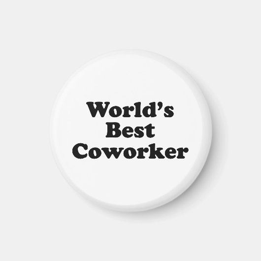 Beste collega ter wereld magneet (Voorkant)