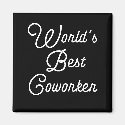 Beste collega ter wereld magneet (Voorkant)