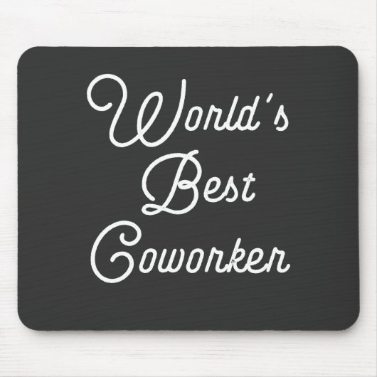 Beste collega ter wereld muismat (Voorkant)