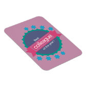 Beste collega-verjaardagscadeau magneet (Rechterzijde)
