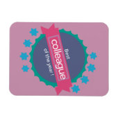 Beste collega-verjaardagscadeau magneet (Horizontaal)