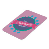 Beste collega-verjaardagscadeau magneet (Linkerzijde)