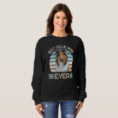 Beste Collie Moeder Ooit Hond Moederdag T-shirt (Voorkant volledig)