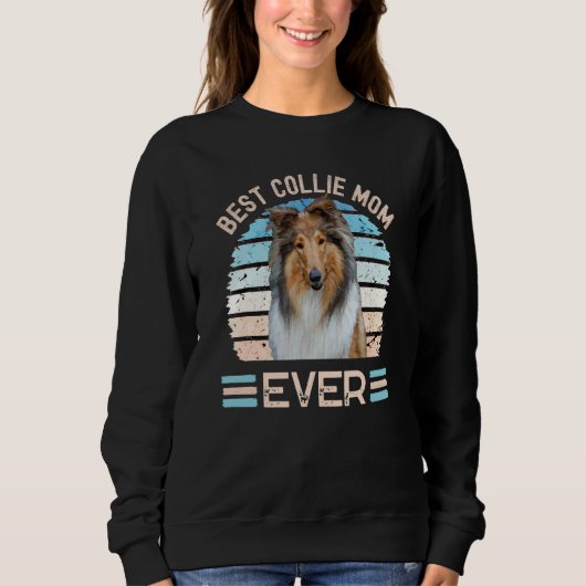 Beste Collie Moeder Ooit Hond Moederdag T-shirt (Voorkant)