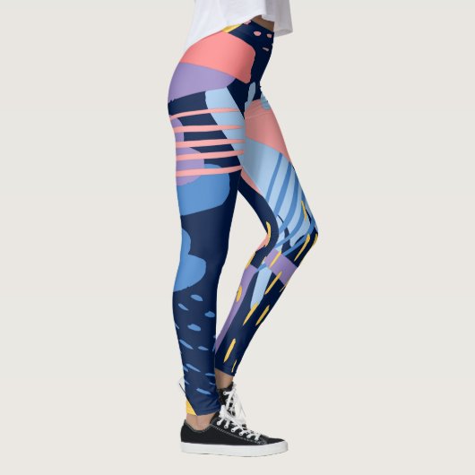 BESTE COLORFUL PATROON LEGGINGS (Rechts)