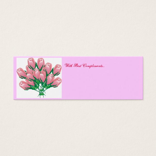Beste complimenten mini visitekaartjes (Voorkant)