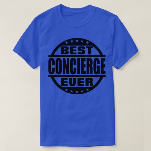 Beste conciërge ooit 1 t-shirt (Design voorkant)