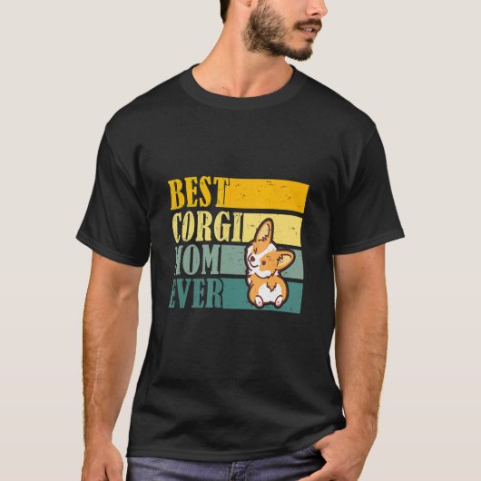 Beste Corgi Moeder Ooit  Pet Corgi Dog Moeder' T-shirt (Voorkant)