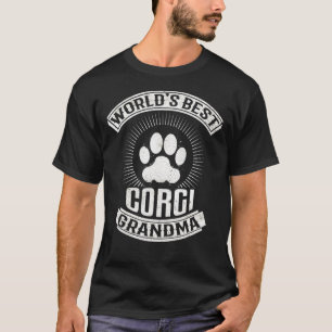 Beste Corgi-oma van de Wereld T-shirt