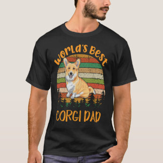 Beste Corgi-pap ter wereld T-shirt