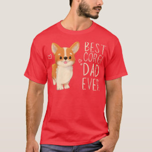 Beste Corgi-vader ooit, Corgi-papa, Hondenvader, C T-shirt